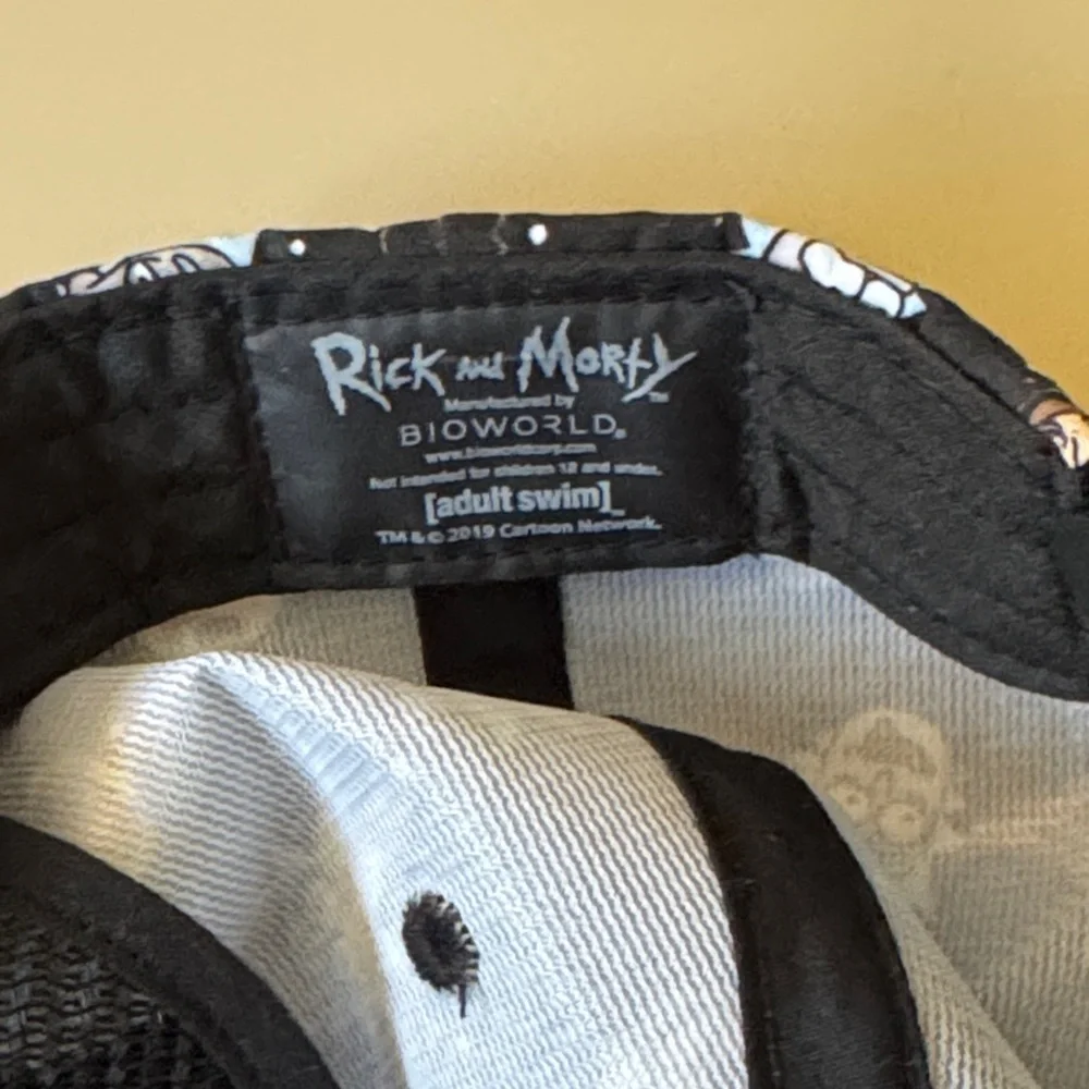 Rick and Morty adult swim cartoon network bioworld snapback hat OSFM - Picture 4 of 4